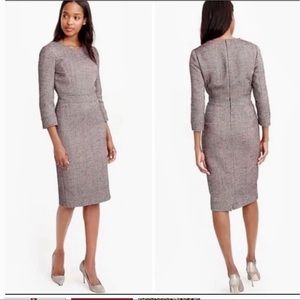 J.CREW Neon Tweet Dress